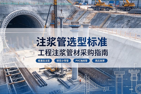 华坪注浆管选型标准