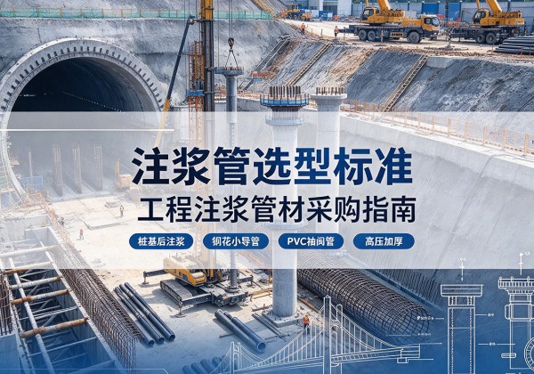 华坪注浆管选型标准
